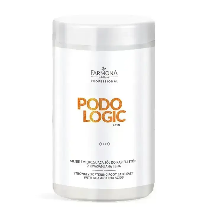 Farmona podologic acid strongly softening foot bath salt with aha and bha acids 1250 g strongly softening foot bath salt