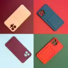 Card Armor dėklas iPhone 11 Pro Max, raudonas — Nuotrauka 3
