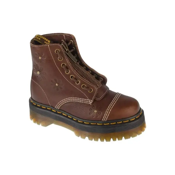 Dr. Martens Sinclair Flower Platform DM42818200 Brown 36 - Size: 40