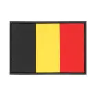 Belgium Flag Rubber Patch — Photo 1
