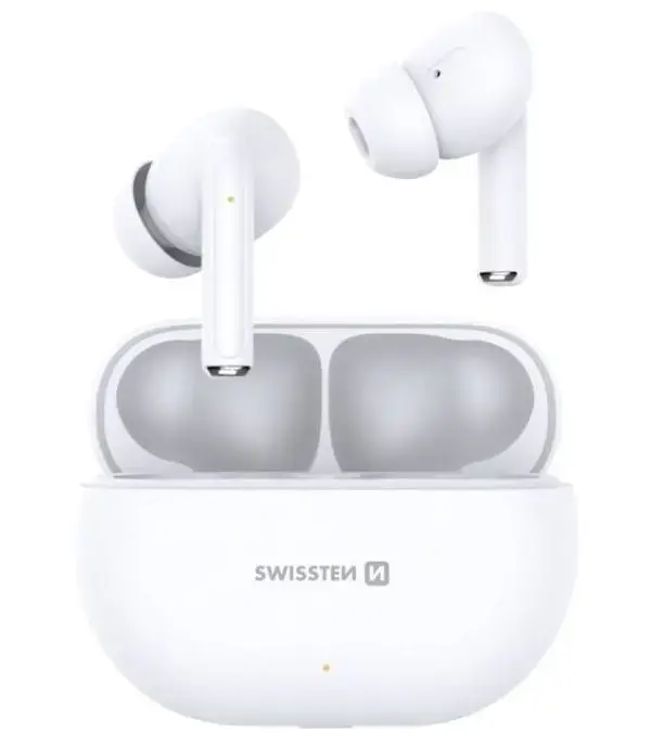Swissten bluetooth tws ausinės pro tune balta