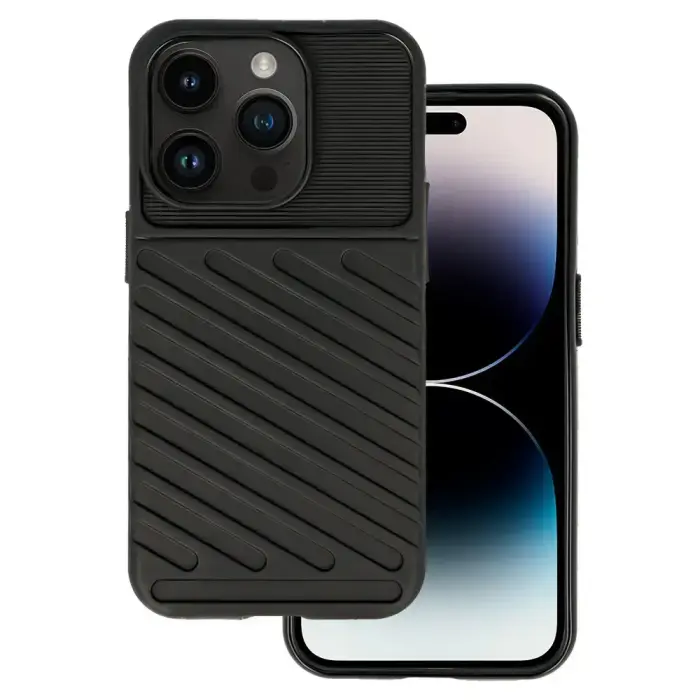 Thunder vāks iPhone 15 Pro Max Black