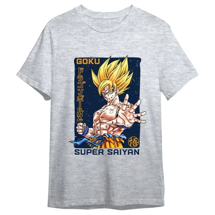 Dragon Ball Goku Super Saiyan pieaugušo t-krekls