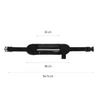 Wozinsky expandable running belt black (WRBBK1) Photo