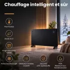Extralink Smart Panel Heater 2000W | Black — Foto 3