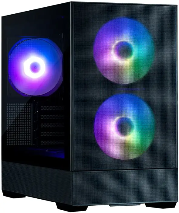 Zalman PC Case P30 AIR Black / miniT / 3x140mm fan ARGB / USB 3.0 / USB-C / temStylusvané sklo / mesh panel / black