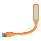 Mini LED Lamp, Silicone, USB, Orange — Photo 3