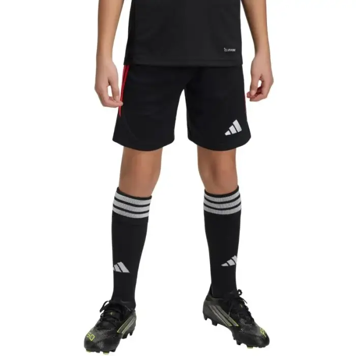 adidas Tiro 26 League vaikiški šortai juodi ir raudoni KA8814 - 152cm