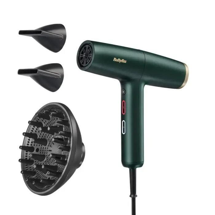 BaByliss Hair dryer Air Power Pro / D6555DCHE Gold, green