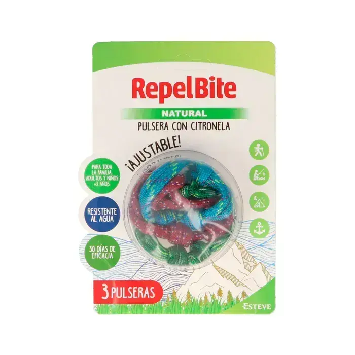 Repel Bite Natura Laste sääsevastane käevõru