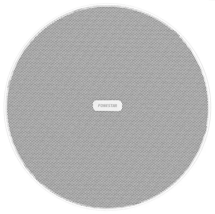 Fonestar Vestavný bezrámový garsiakalbis 12 W/8ohm, 5", 55 Hz–20 kHz, otvor 180 mm, hl 30 mm, ABS, bíl
