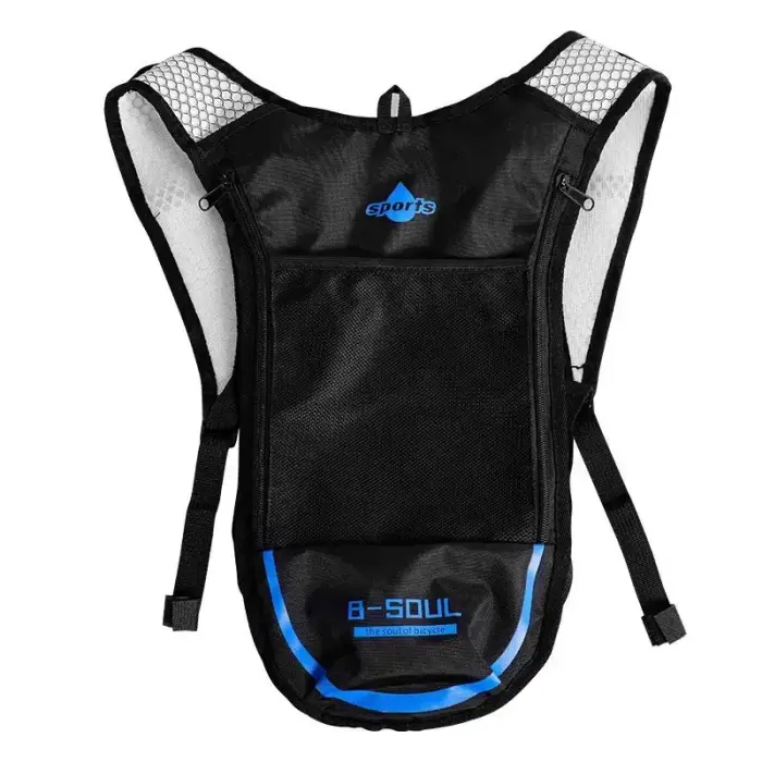 Outdoor cycling backpack blue