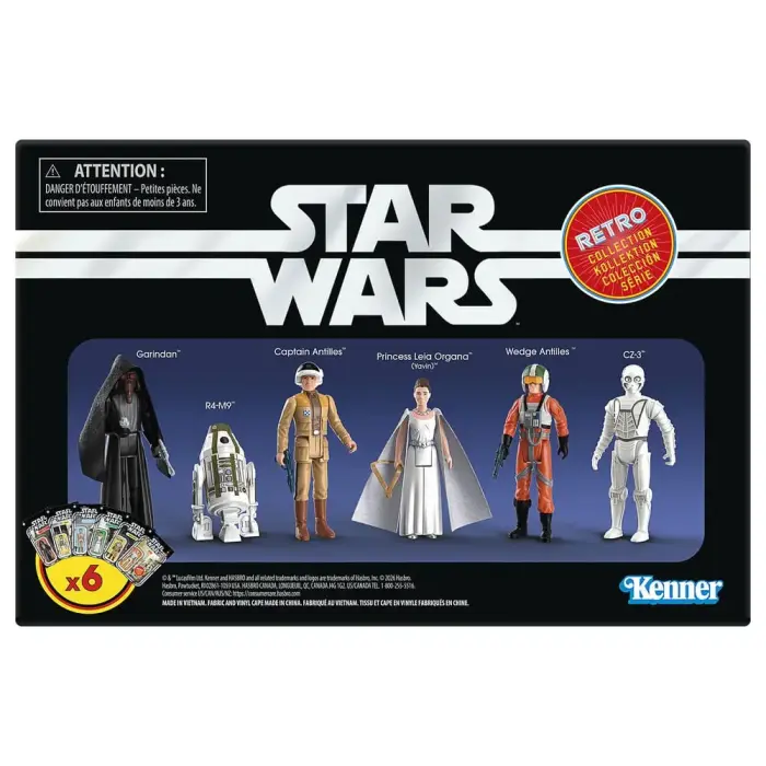 Star Wars: A New Hope Retro Collection 6 figūru komplekts 9,5 cm