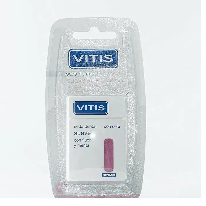 Vitis Waxed Dental Floss With Fuoride and Mint 50mt