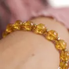 Beaded phone strap yellow — Photo 7