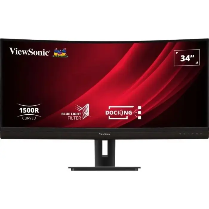 Viewsonic VG3456C kompiuterio monitorius 86.4 cm (34") 3440 x 1440 px UltraWide Quad HD LED juodas