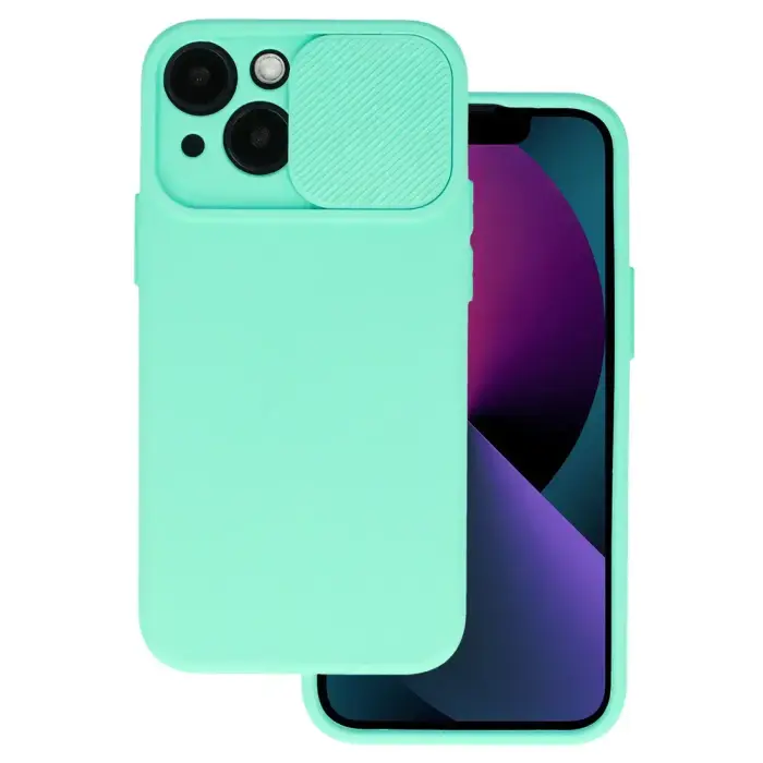 Camshield Soft dėklas iPhone 16 Pro Max - Mint
