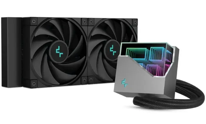 DEEPCOOL vodní кулер LT520 / 2x120 mm fan / ARGB / Intel i AMD