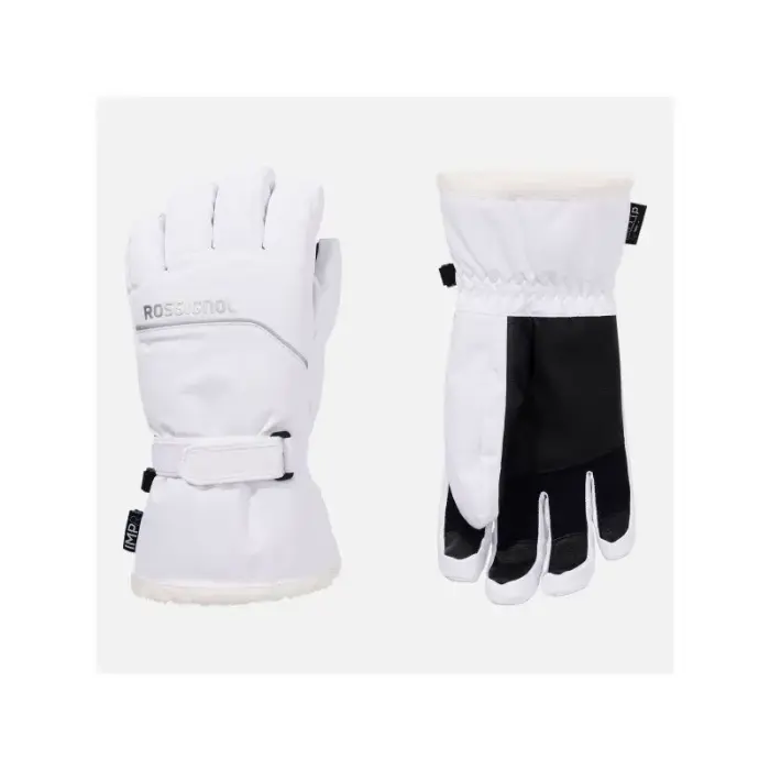 ROSSIGNOL W NOVA IMPR G iTip Women's Ski Gloves, White - Size: M