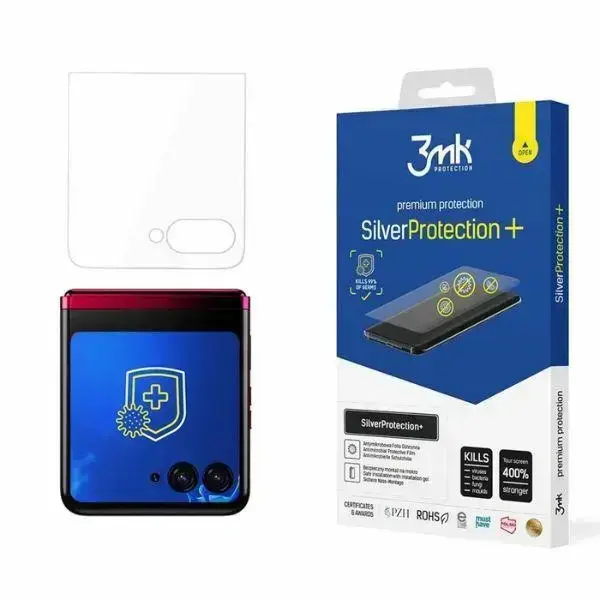 3mk SilverProtection+ Antimikrobiāla aizsargplēve priekš Motorola Razr 50 Ultra
