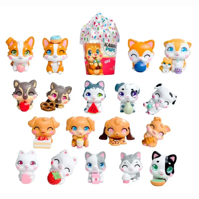 Kawaii Pups assorted mini figure