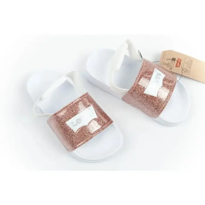 Levi's jalatsid children's flip-flops Pool S Mini girls glitter sandaalid, suurus 25
