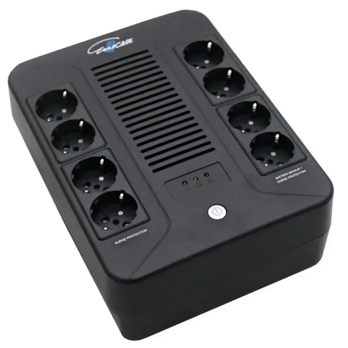 EUROCASE záložní блок питания EA200PLUS EVO 800VA, line interactive, 8x розетка