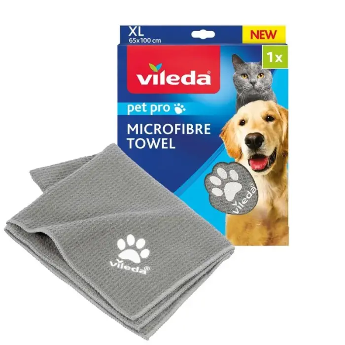 Vileda PET PRO XL mikropluošto rankšluostis augintiniams