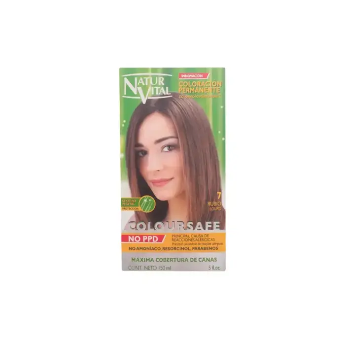 Naturaleza Y Vida Coloursafe ilgalaikiai plaukų dažai 7 Šviesi 150ml