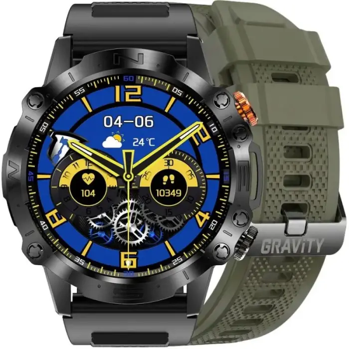 Nutikell Gravity Black 2 rihma GT20-7