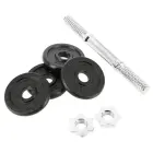 Threaded dumbbell HMS SG01 7 kg — Nuotrauka 6