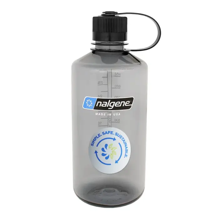 Nalgene Narrow Mouth Sustain gertuvė 1 L - Pilka