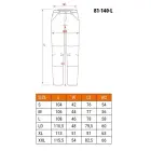 HD Bib Work kelnės, Size L/52 — Nuotrauka 5