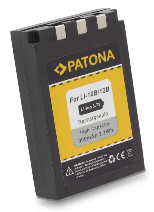 PATONA Aku Olympus Li-12B / Li-10B 900mAh
