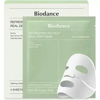 Näomask Biodance Refreshing Sea Kelp Real Deep Mask