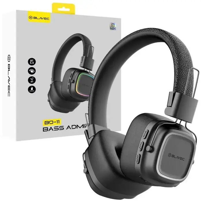 Blavec üle kõrva Bluetooth kõrvaklapid BO-11 Bass Admiral (BO11-B) – mustad