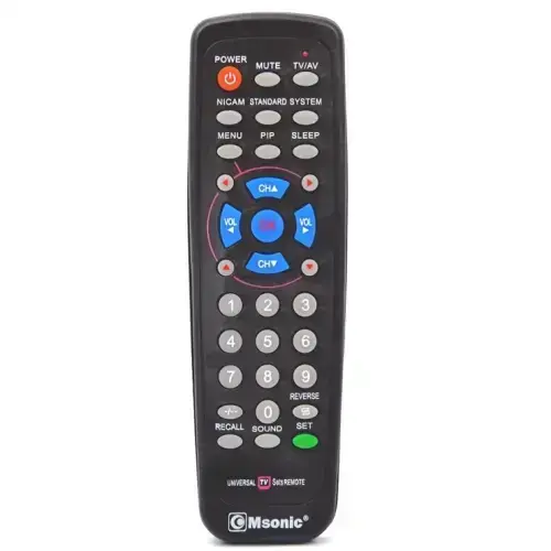 Msonic MBC415K Universal TV Remote control