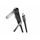 VAKOSS CABLE WITH STAND FUNCTION 2XTYPE-C 1M 100W 5A — Foto 1