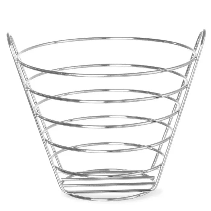 Decorative fruit basket, chrome-plated steel, Ø 215 mm, H 205 mm - Hendi 426418