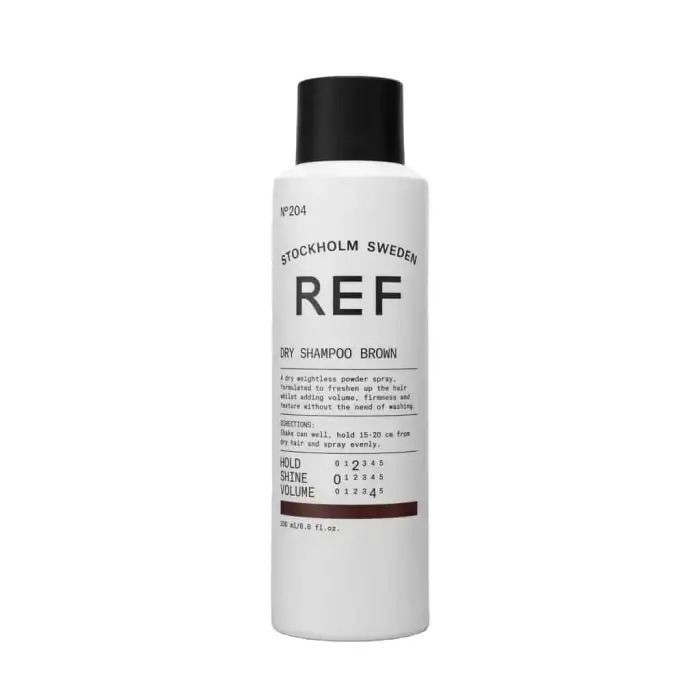 Ref Stockholm, Texture & Form No.204 Brown, Vegan, Hair Dry Shampoo, Refreshing, 200 ml