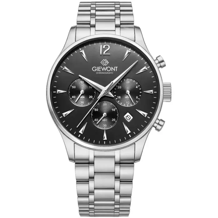 Giewont Chronograph Sapphire Silver Meeste kell GW6310-B2