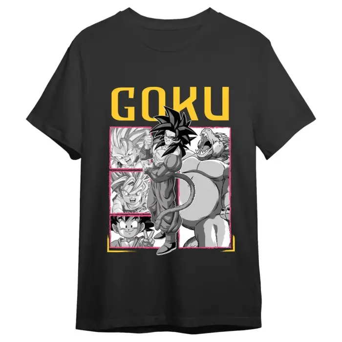 Dragon Ball GT Goku Super Saiyan 4 pieaugušo t-krekls