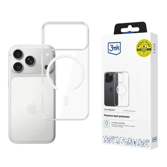 Apple iPhone 17 Pro - 3mk Clear MagCase