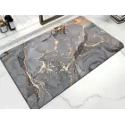 QUICK-DRYING ANTI-SLIP BATHROOM MAT, RECTANGULAR, 60×40, ABSORBENT — Photo 9