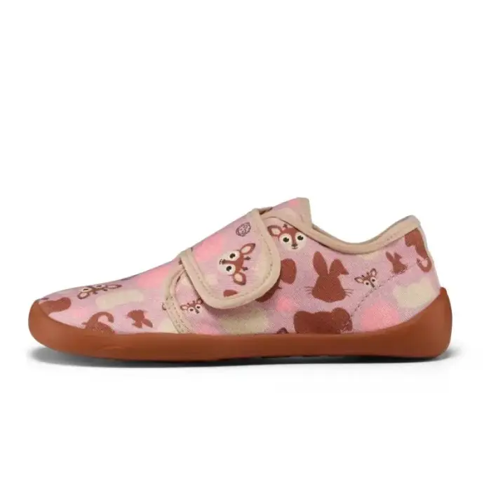 Affenzahn Barefoot Slippers Cotton Movy Deer (01398-40141), size 30.0
