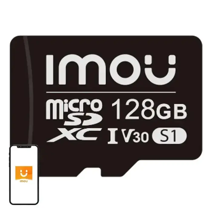 IMOU 128GB microSD карта памяти (UHS-I, 10/U3/V30)