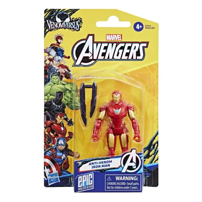 Marvel Avengers Anti-Venom Iron Man Figure – 10 cm