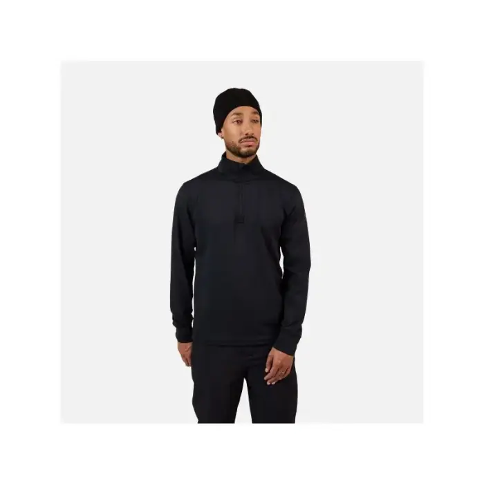 ROSSIGNOL MID LAYER STRETCH HZ vīriešu flīsa džemperis, melns, L