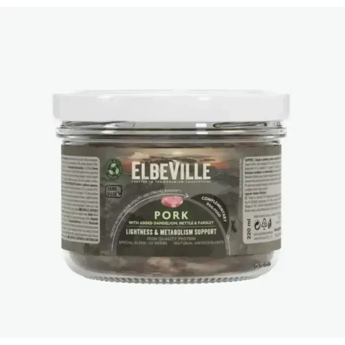 ElbeVille Lightness and Metabolism Support koerakonservid, sealiha koorega, 220 ml