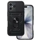 Slide Camera Armor dėklas iPhone 17 juodas — Nuotrauka 1